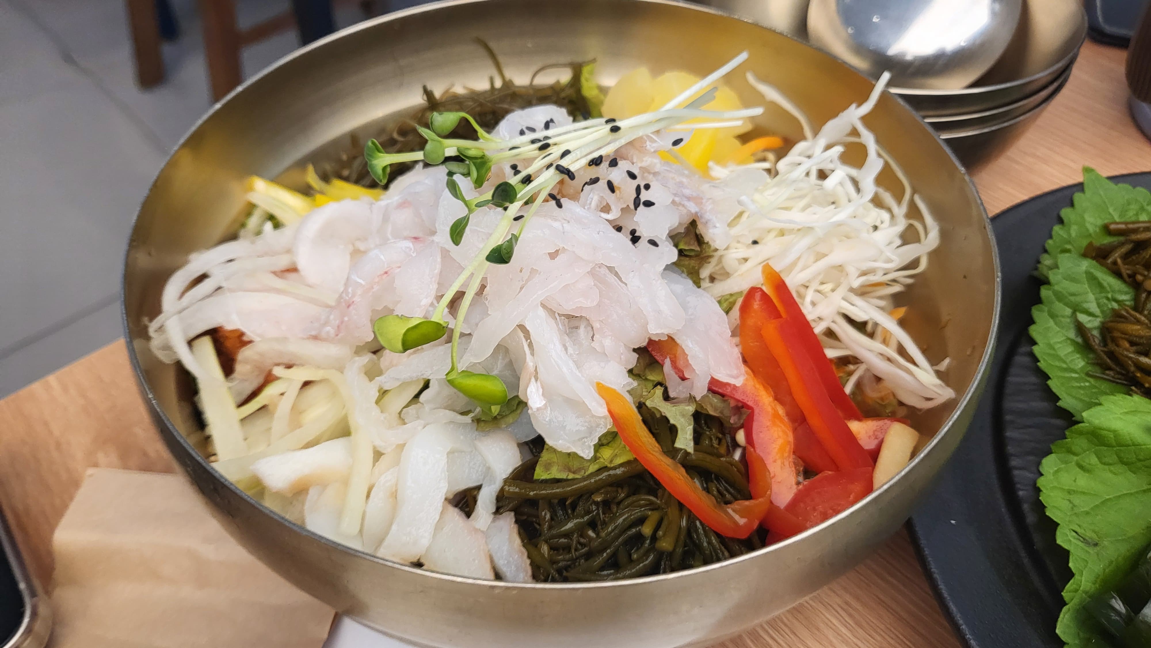 해초섬 물회