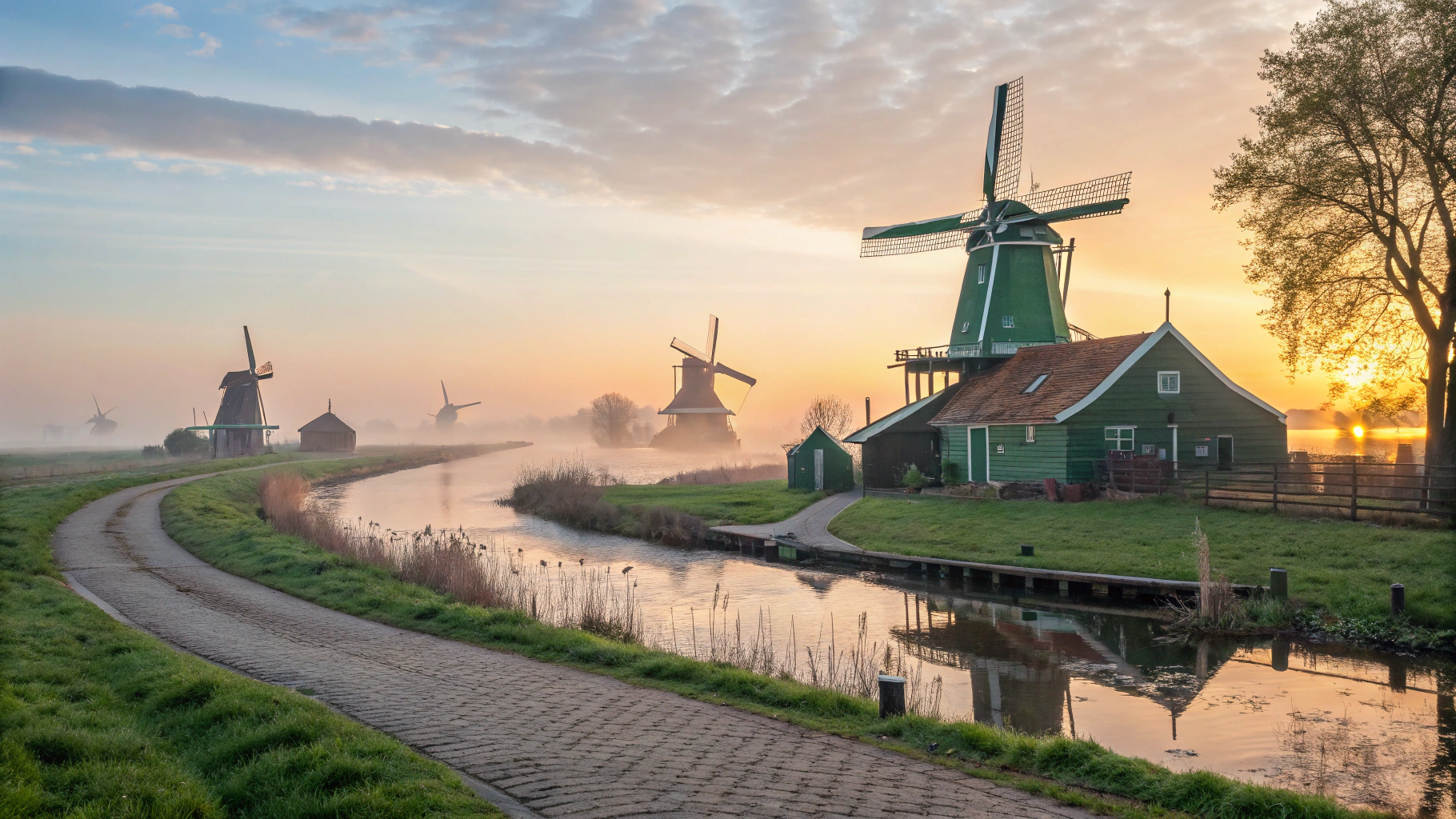 네덜란드 잔서스한스(Zaanse Schans) 관련 사진