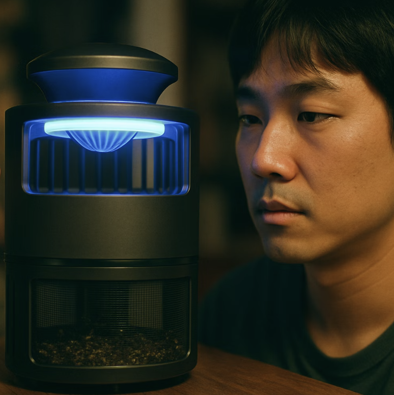 조용한 사냥꾼, '팬 흡입 방식'