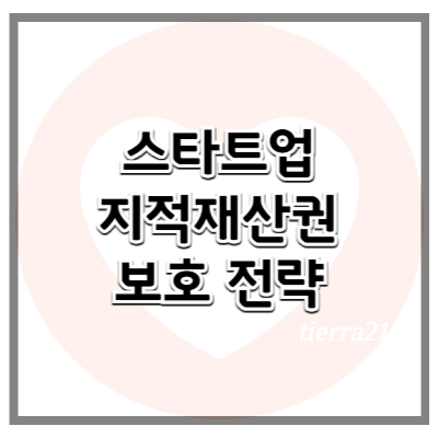 스타트업을 위한 지적재산권 보호 전략