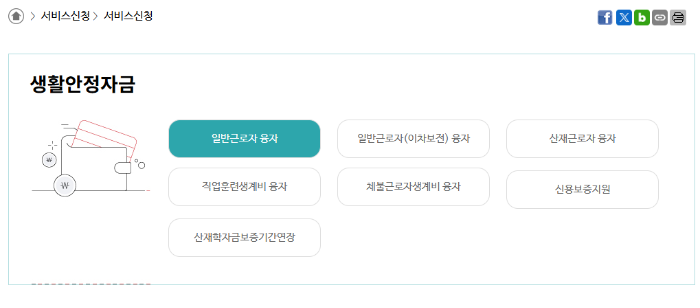 근로자생활안정자금 대출