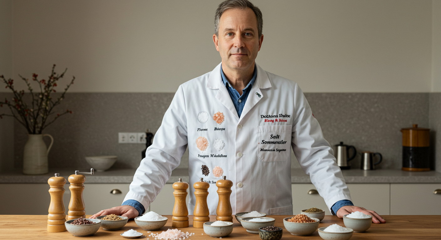 소금테이스팅 결정형태 용해속도 미네랄비율