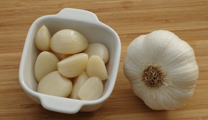 기침 가래에 좋은 마늘 사진입니다.