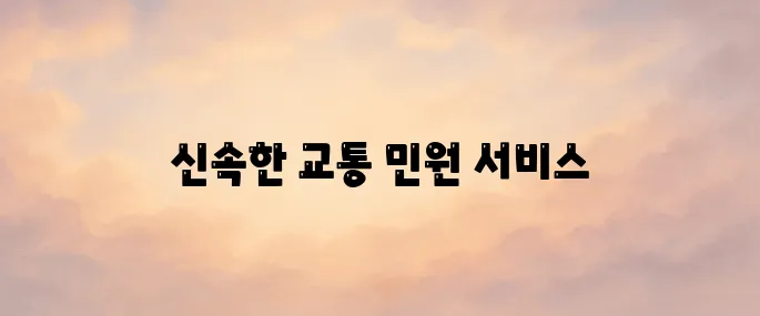 경찰청 교통민원24 바로가기 (https://www.efine.go.kr)