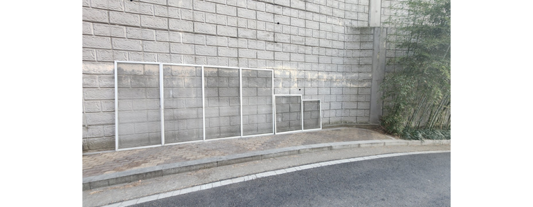 아산시 방충망
