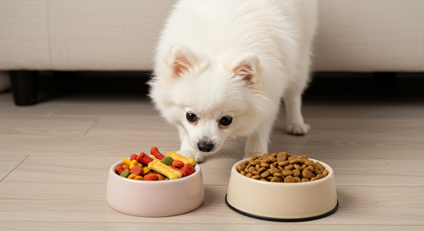 강아지가 사료를 안 먹는 이유, 그냥 입맛 문제일까? 관련 사진