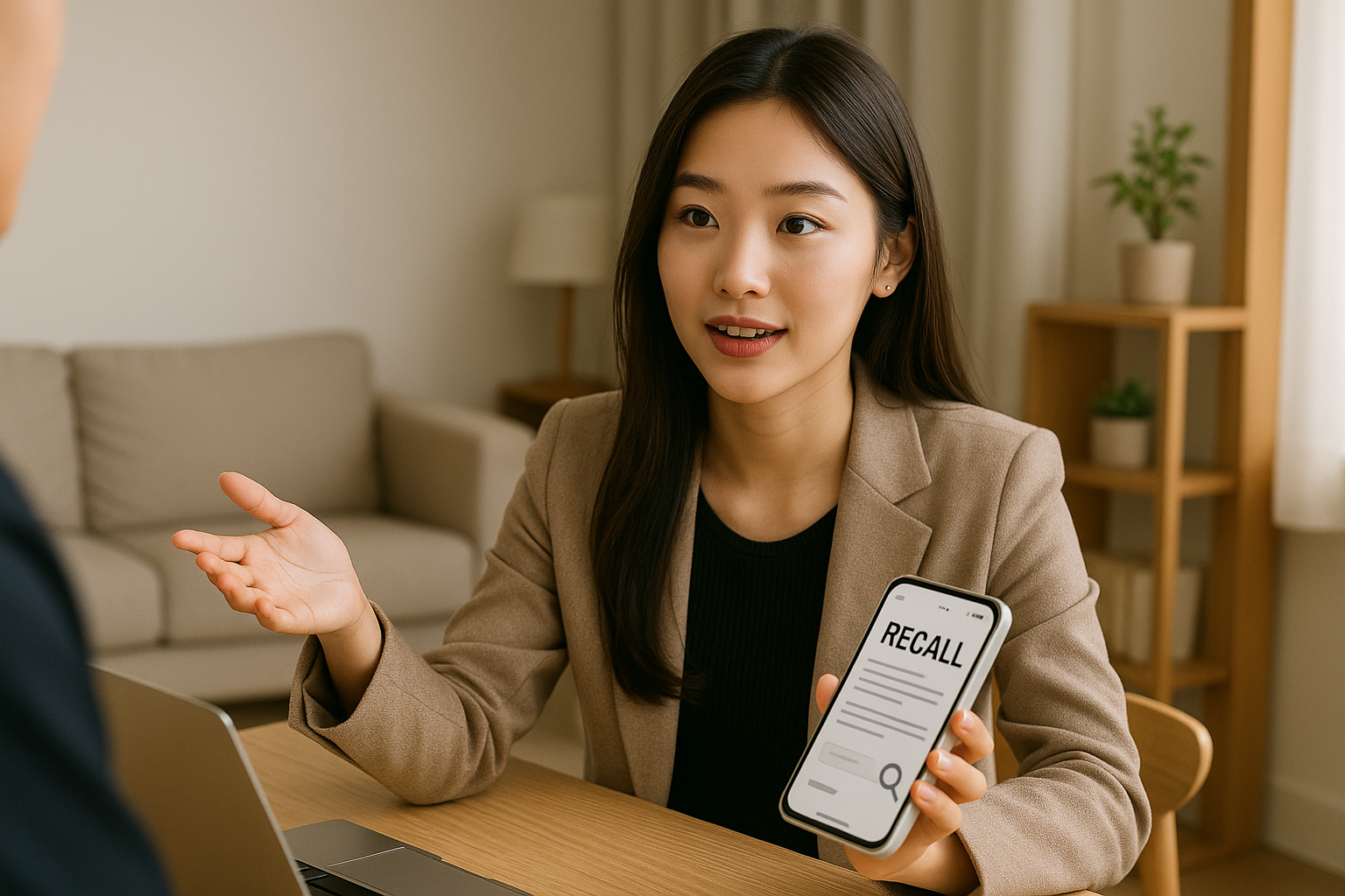 리콜제도 확인하는 이미지