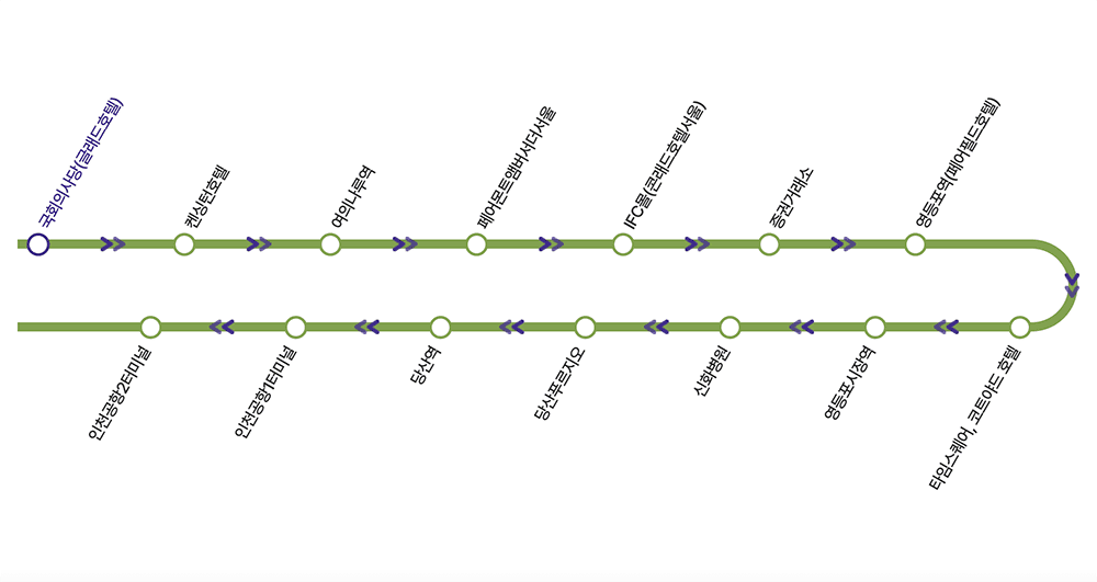 6007번-공항버스-노선도