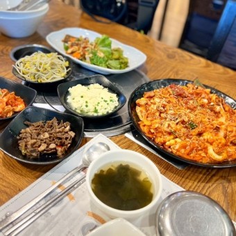 도토리무말랭이낙지볶음