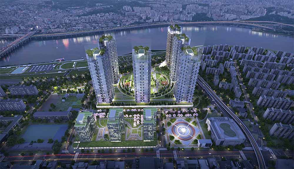 압구정-2구역-설계공모당선작-조감도