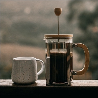 커피 추출 방식_침출식_프렌치 프레스