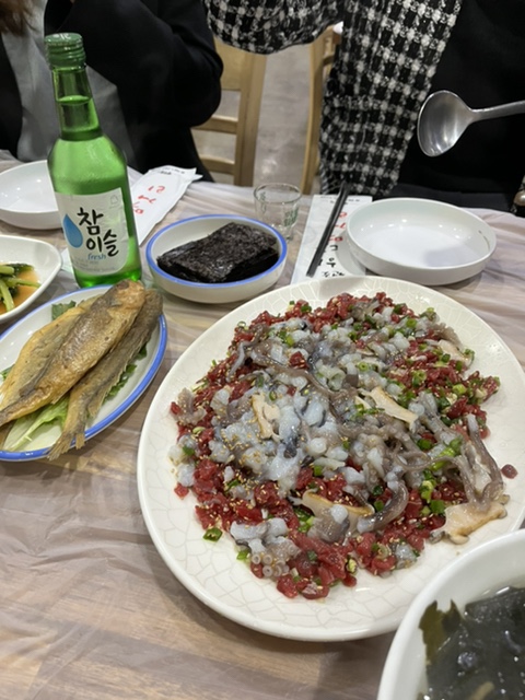 목포 낙지탕탕이