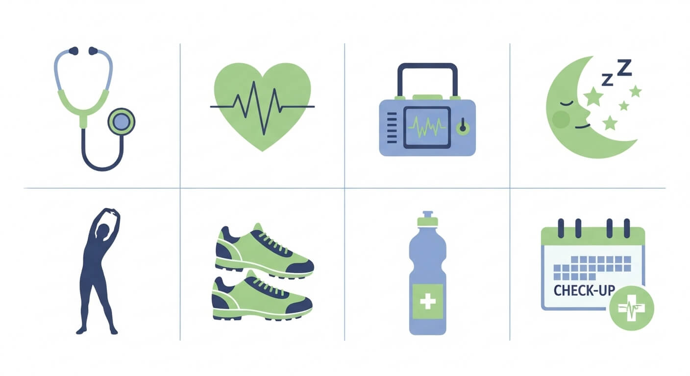 건강 상태 점검과 정리