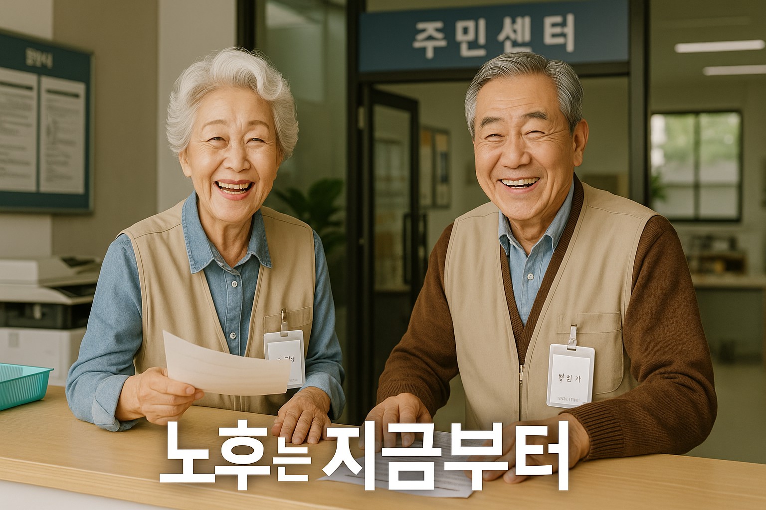 노인일자리 신청