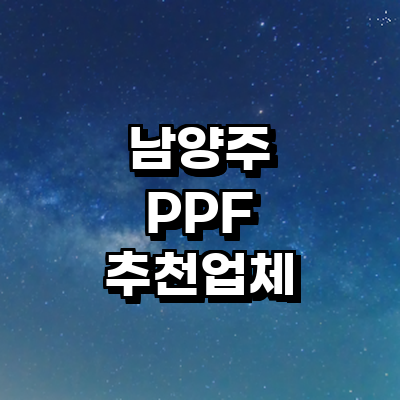 남양주시 ppf