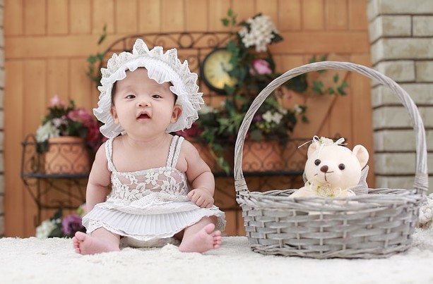 백일해 증상 전염 얘방치료-웃는아기