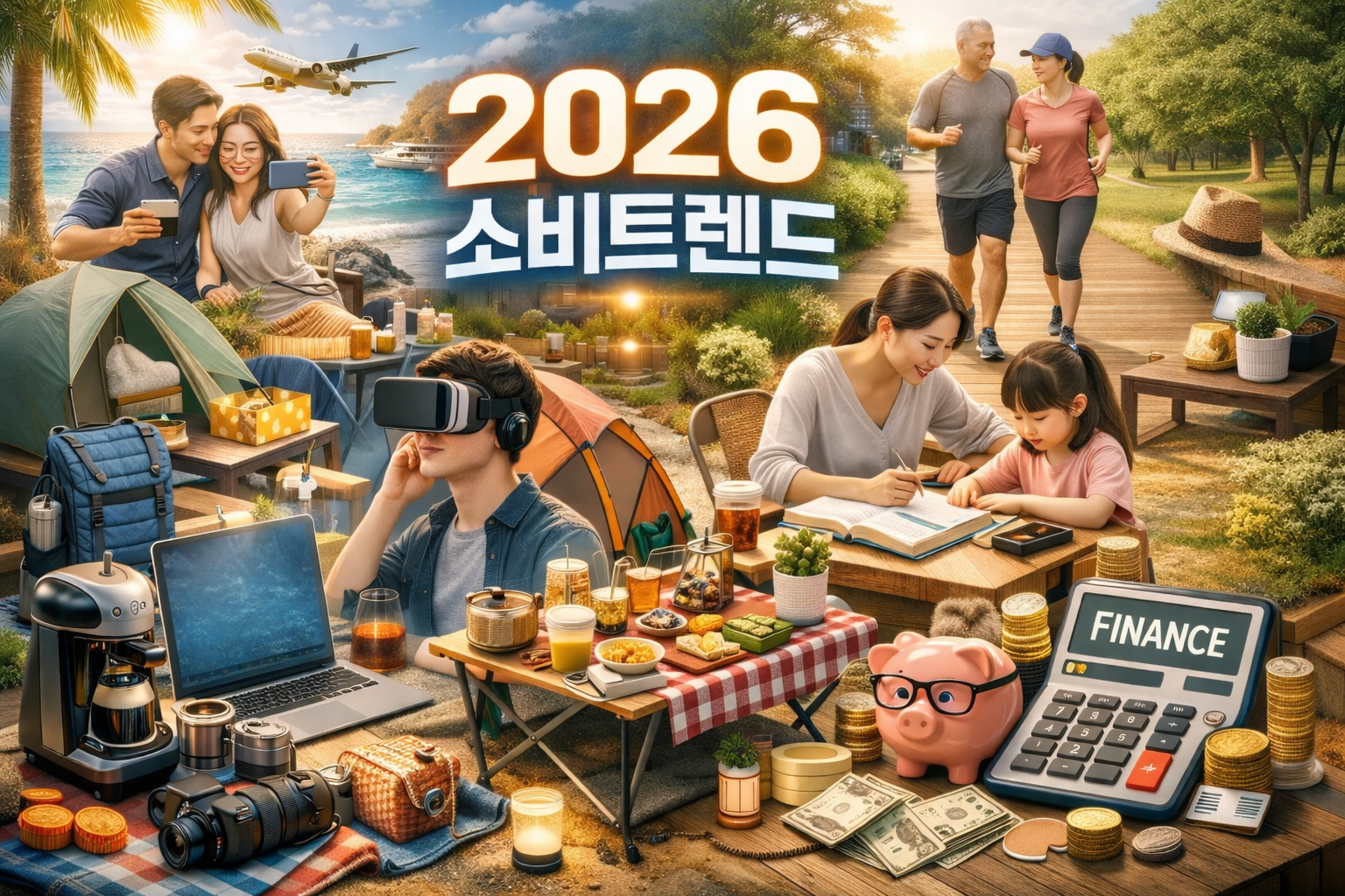 2026년 소비 트렌드, 세대별 소비, 인기 카테고리, 지출 패턴 등