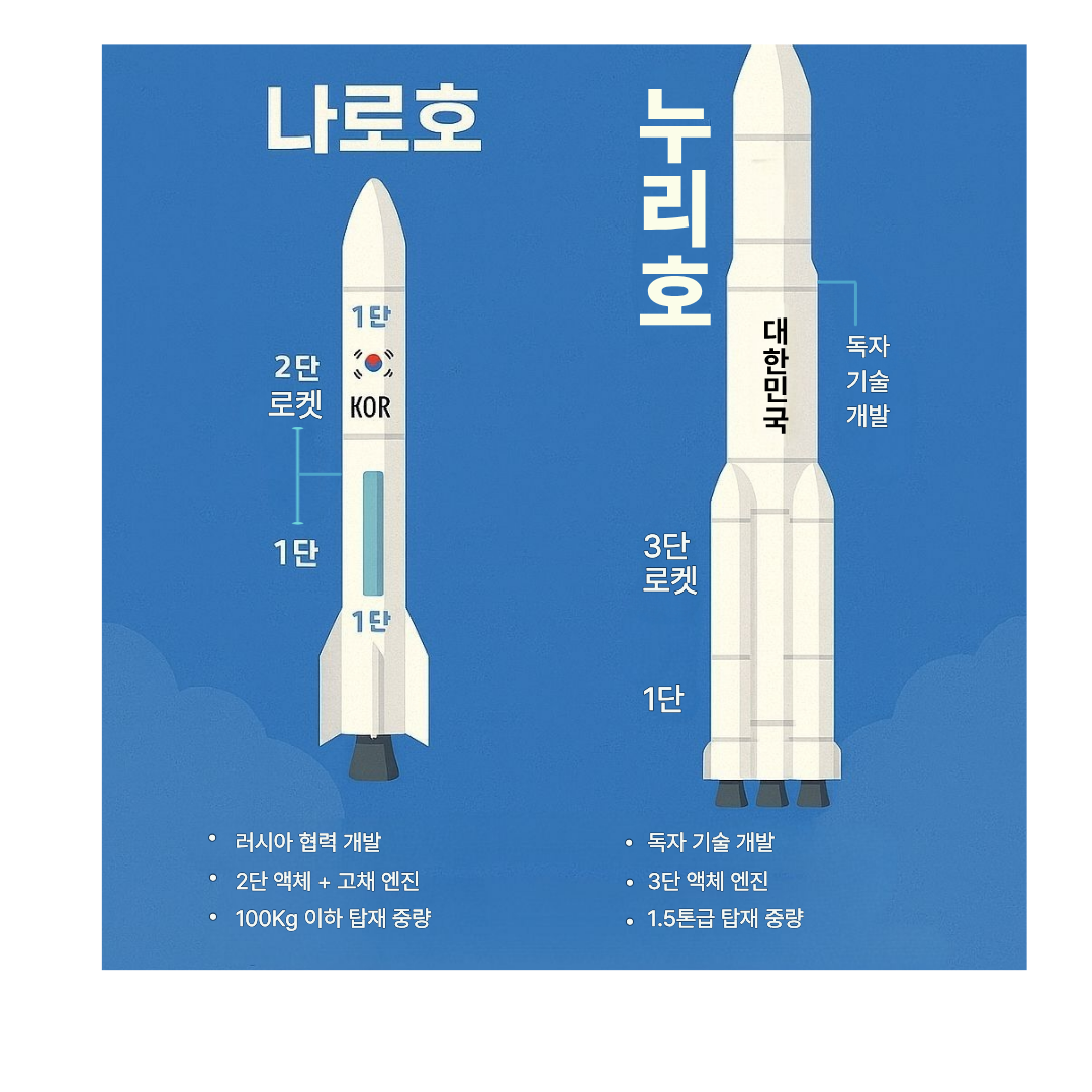 나로호와 누리호의 차이