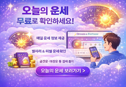 꿈해몽과 오늘의 운세