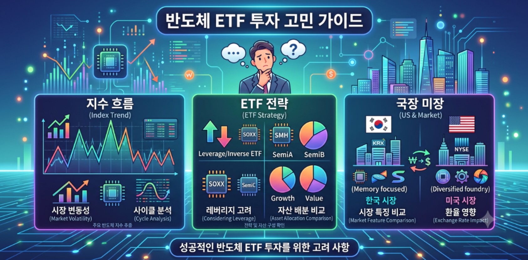 반도체 ETF 투자 고민 가이드