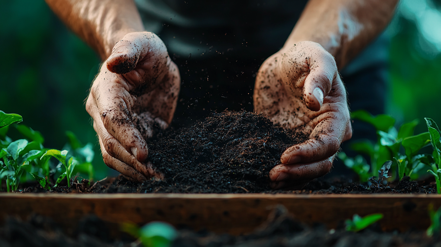 텃밭 흙 배합과 비료 혼합법