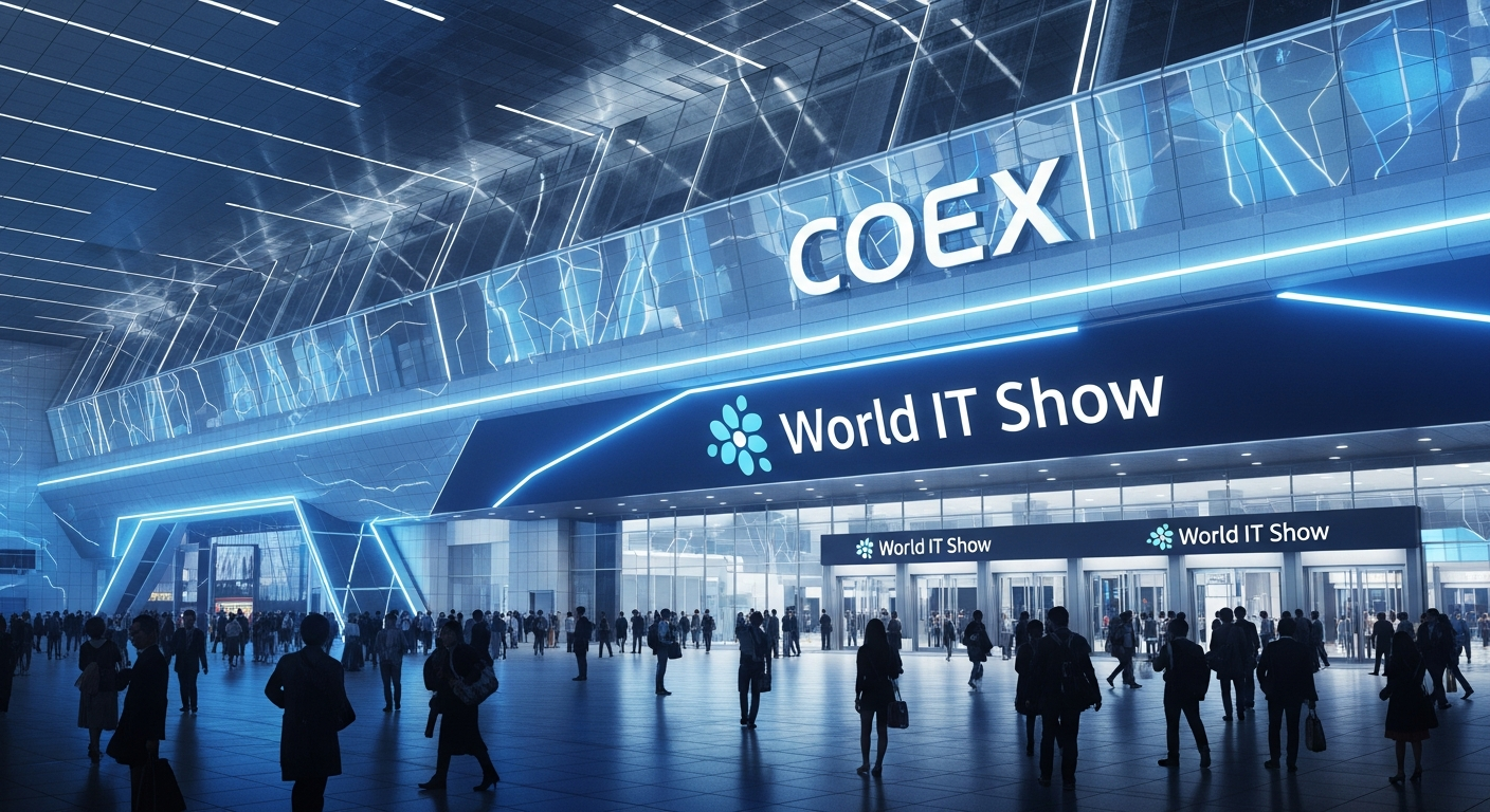 2026 월드IT쇼 코엑스 피지컬 인공지능 기술 전시