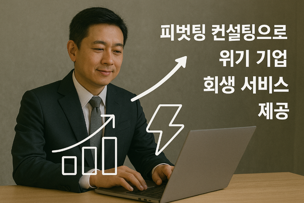피벗팅 컨설팅으로 위기 기업 회생 서비스 제공