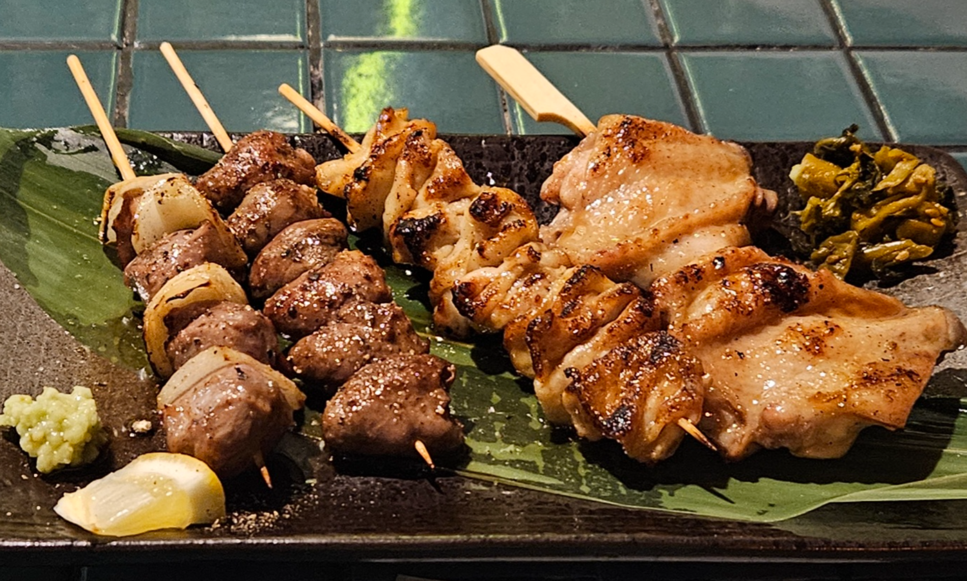 야키토리 음식 사진