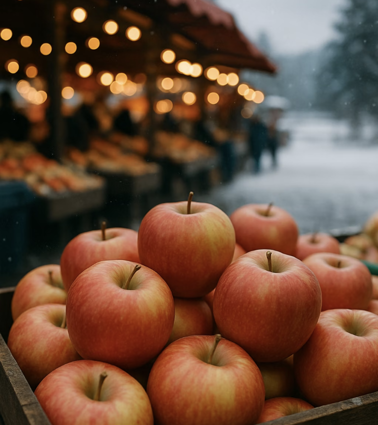 겨울의 제왕, 사과의 대명사 부사