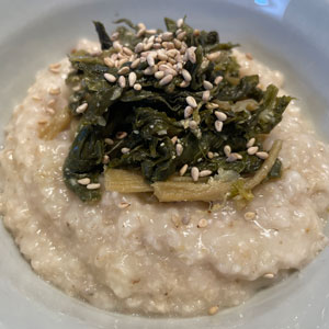 암환자 식단 - 아침, 오트밀 죽