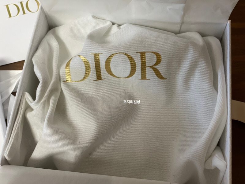 디올(DIOR) 새들(saddle) 벨트(belt) 내용물