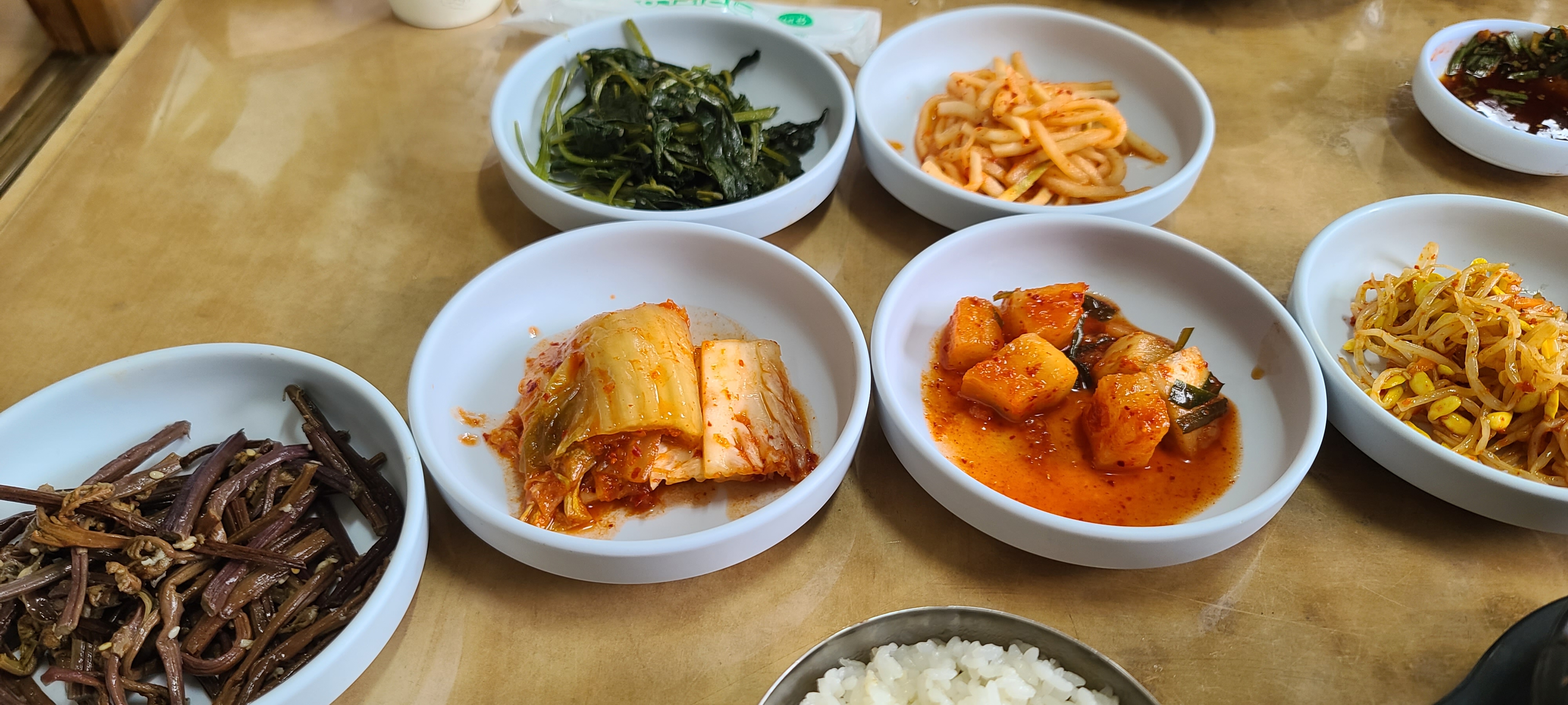 남한산성맛집 오복손두부 손두부맛집 두부전골 순두부 주먹두부 두부맛집 메뉴판 기본반찬 고사리 콩나물