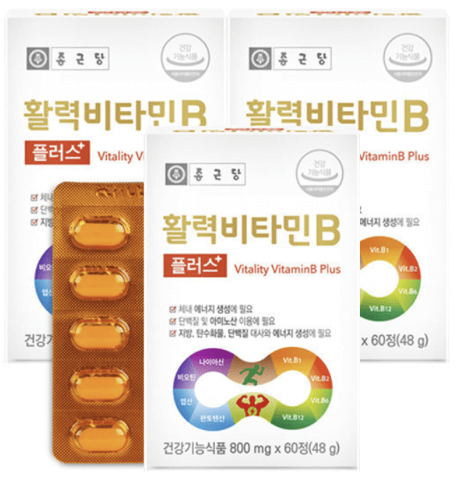 종근당 활력 비타민B 플러스