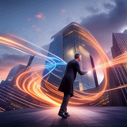 디지털 전환을 추진하는 CEO 이미지