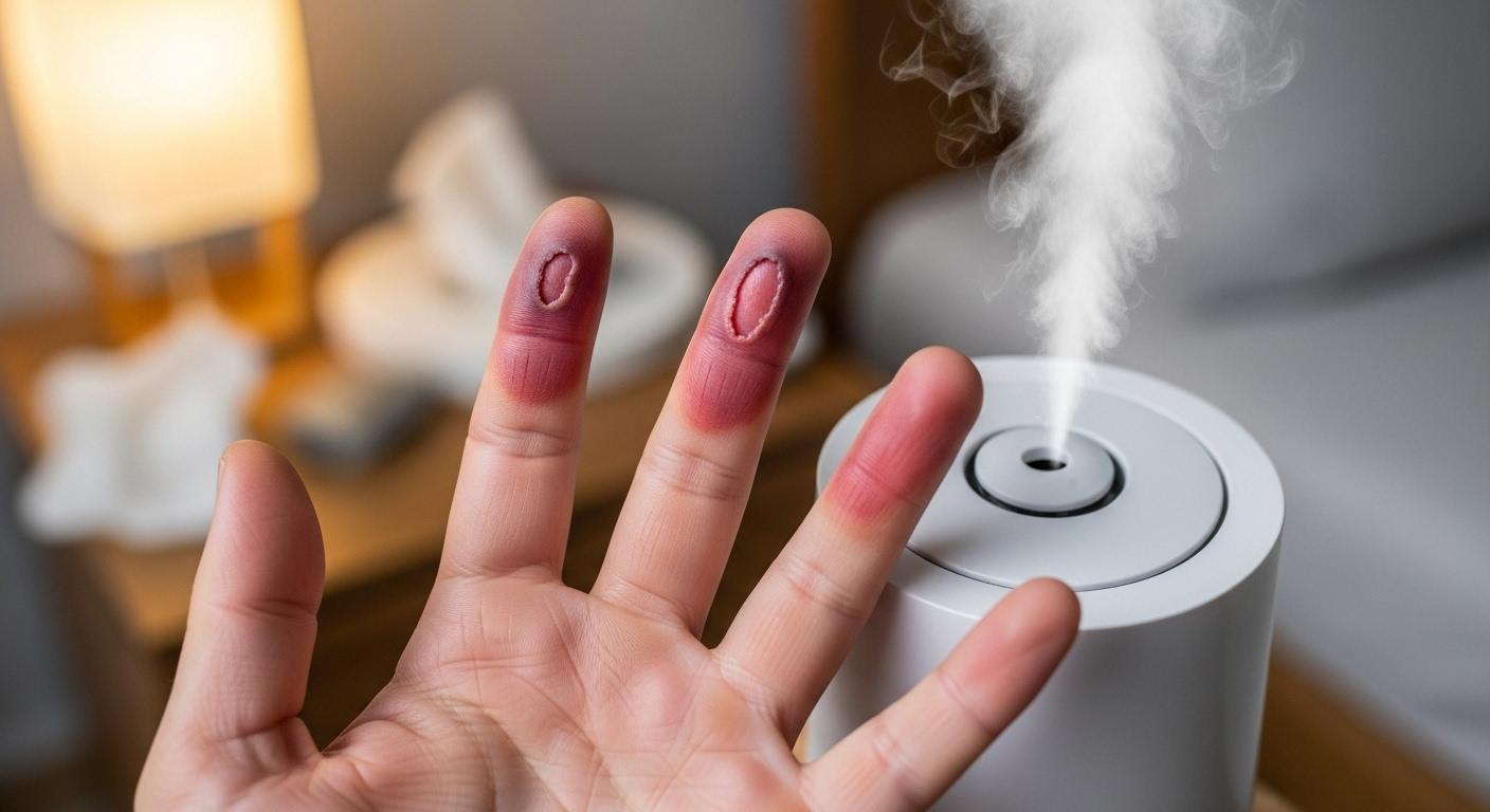 가열식 가습기 화상