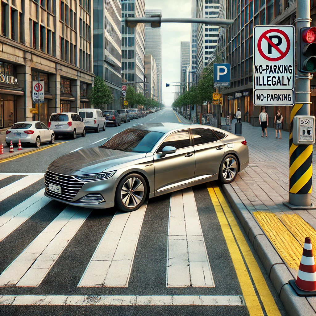 안전신문고 불법 주정차 신고 관련 그림