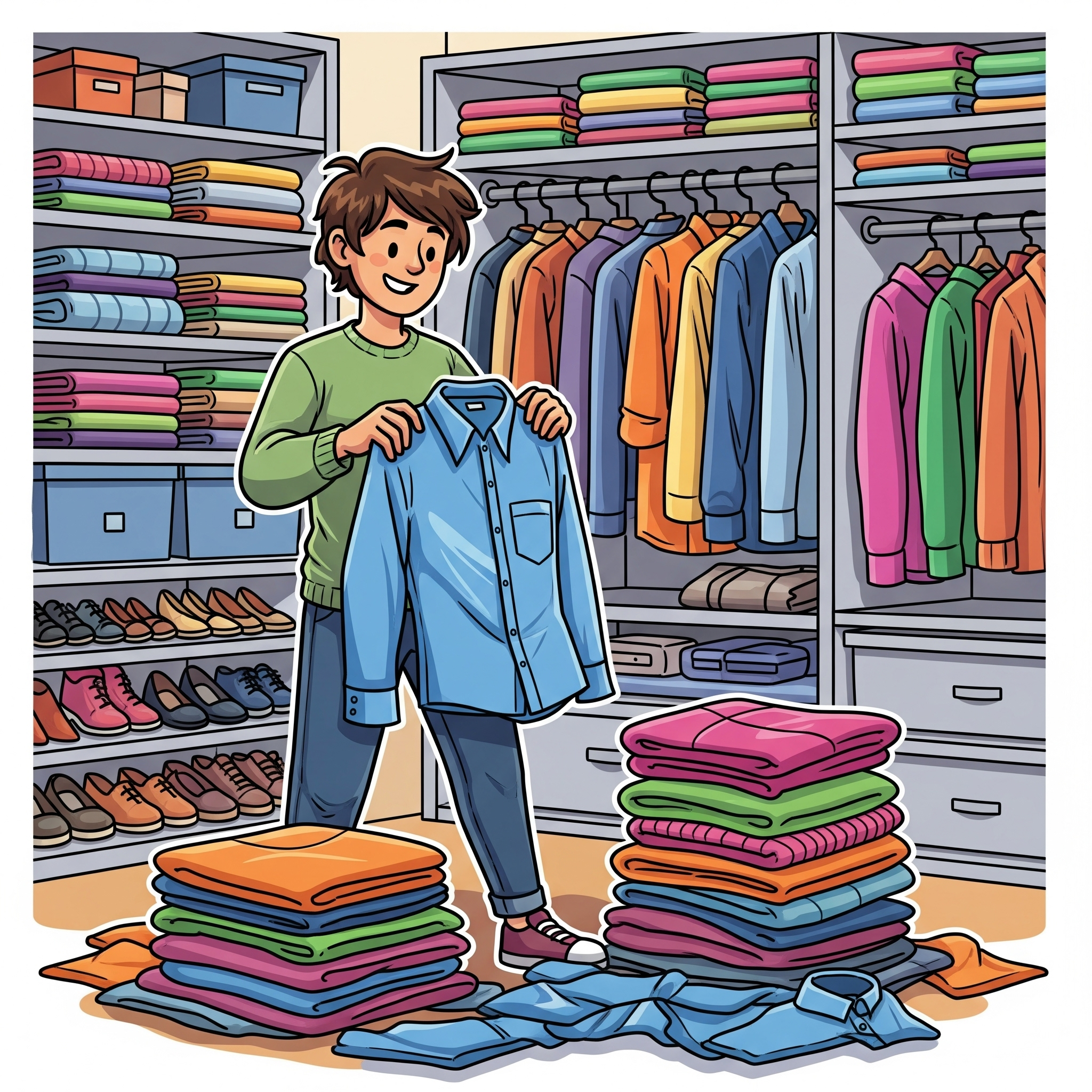 계절별 의류 보관