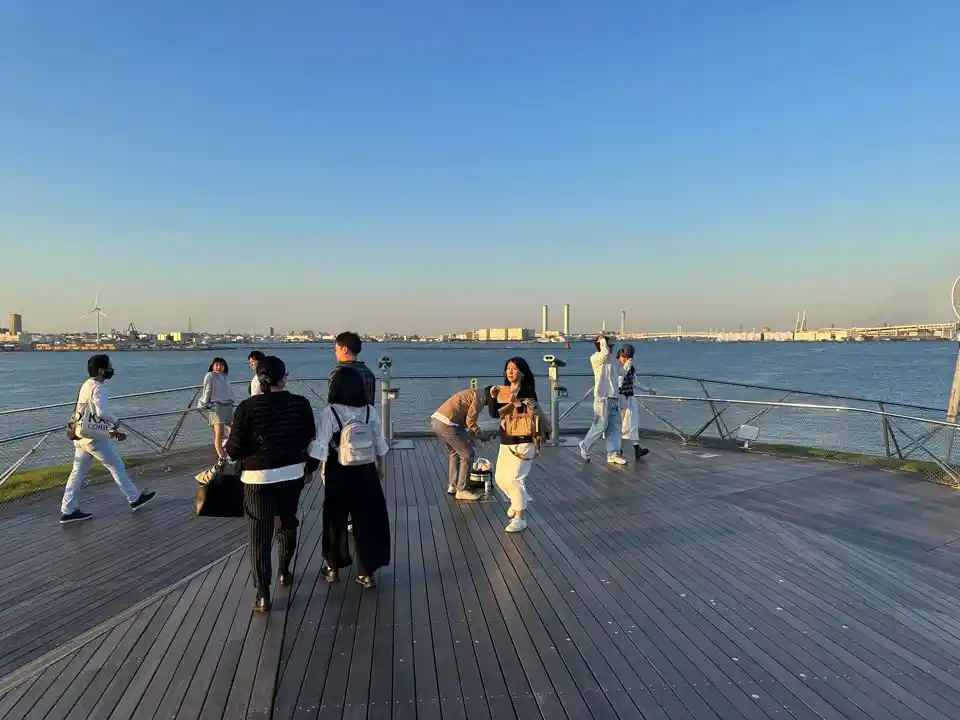 오산바시 끝부분