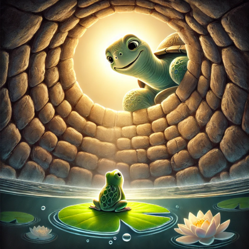 우물-안-개구리