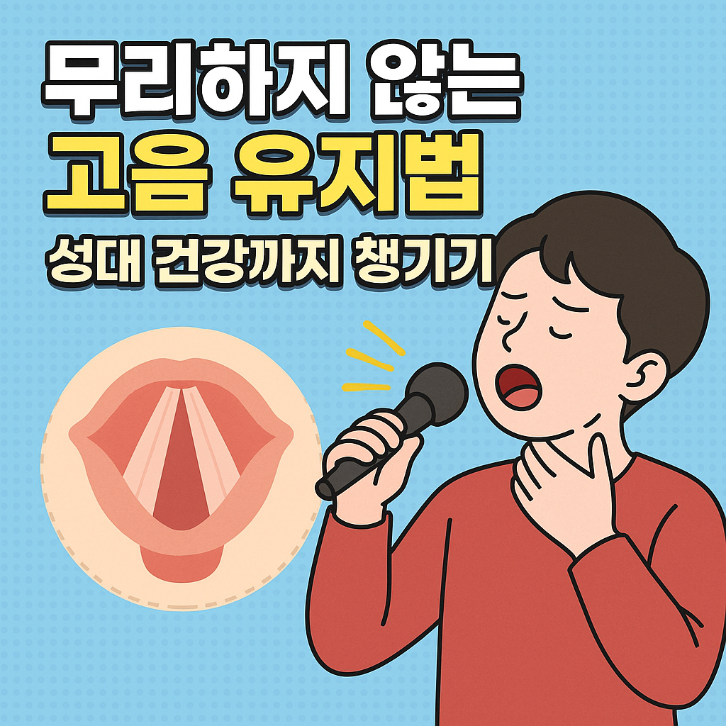 무리하지 않는 고음 유지법, 성대 건강까지 챙기는 방법 관련 사진