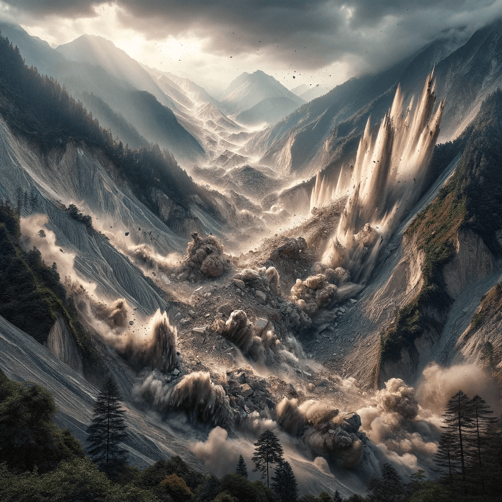 산사태 나는 꿈 해몽 해석