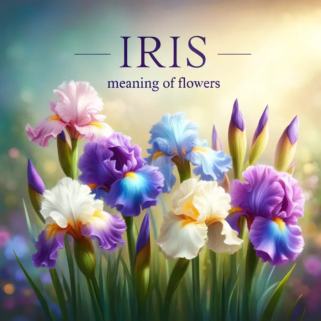 아이리스 꽃말