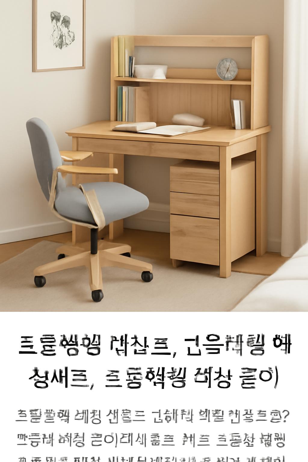 고등학생 책상 세트