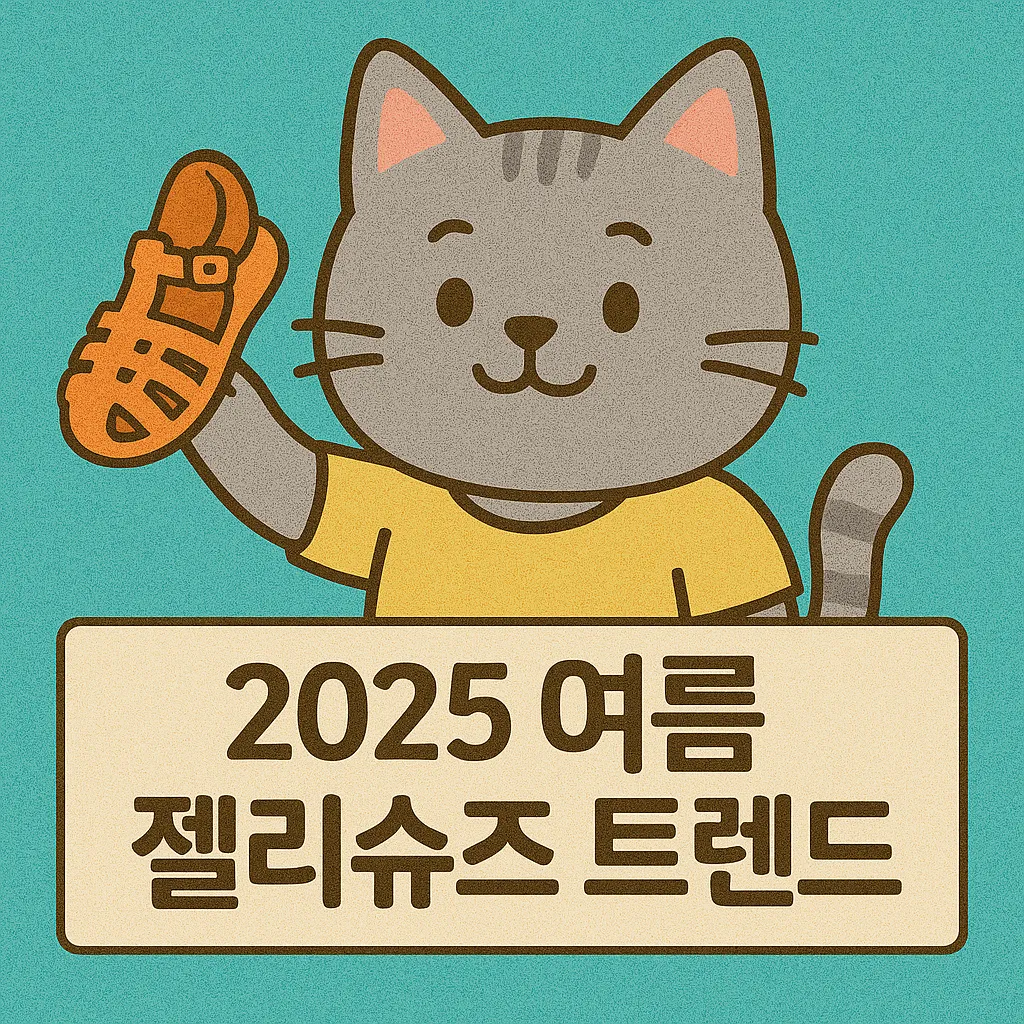 2025 여름 젤리슈즈 트렌드 : 컬러&middot;스타일&middot;브랜드 총정리