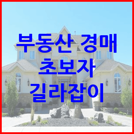 부동산 경매 초보자 길라잡이