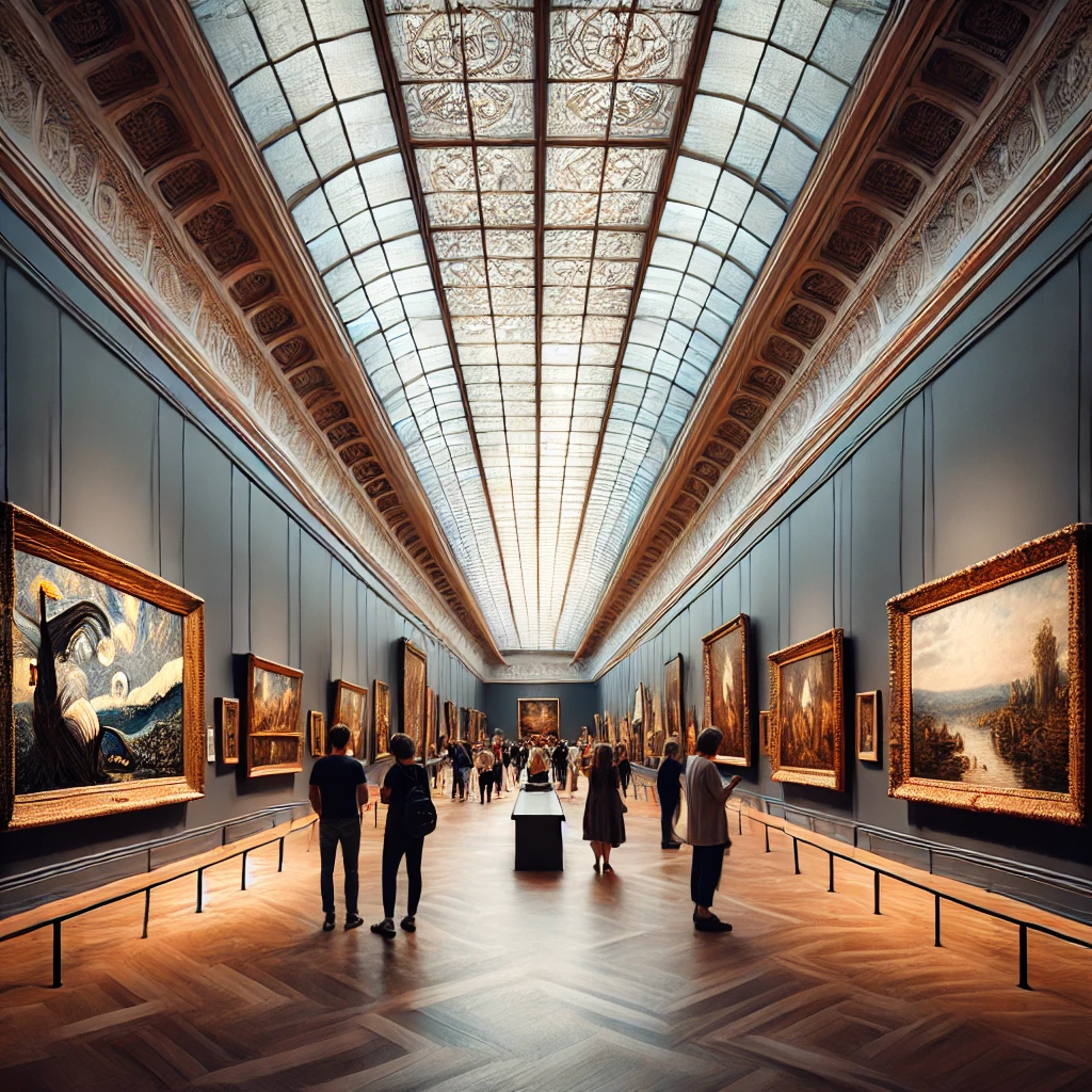 위대한 화가들의 작품 전시관