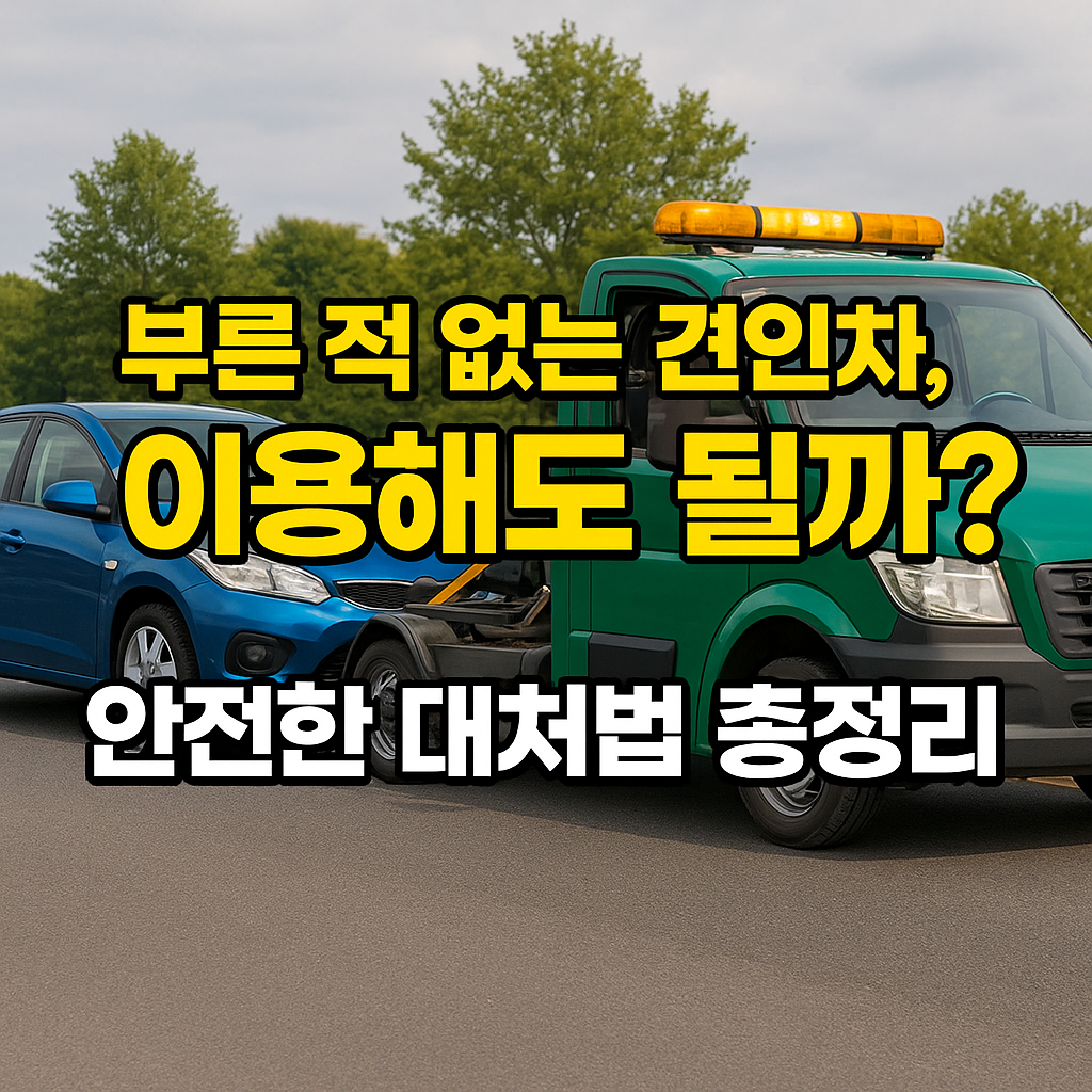 부른 적 없는 견인차