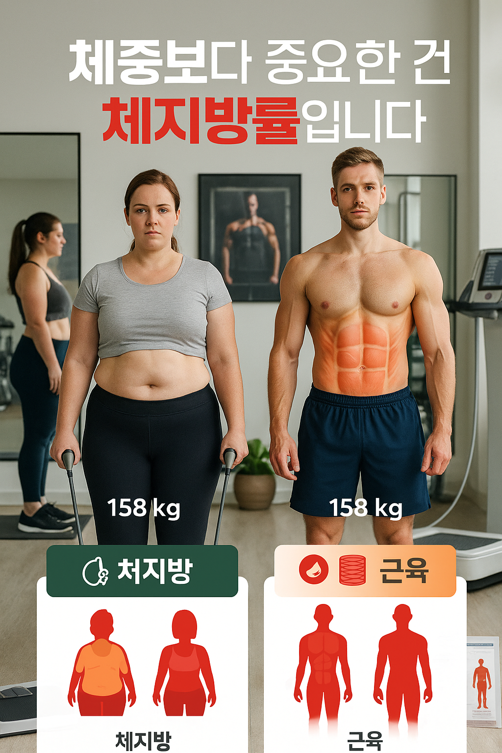 1.체중보다 중요한 체지방률 개념