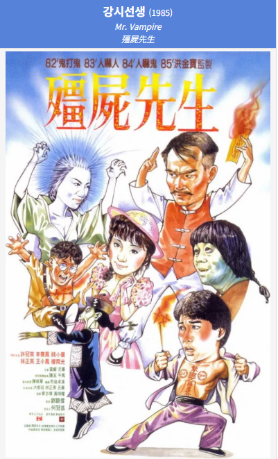강시선생(1985) 영화 포스터 사진