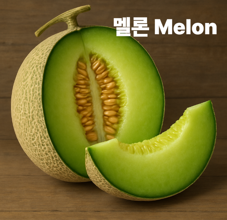 여름철 수분 보충 피부미용에 좋은 디저트 멜론 알아보기